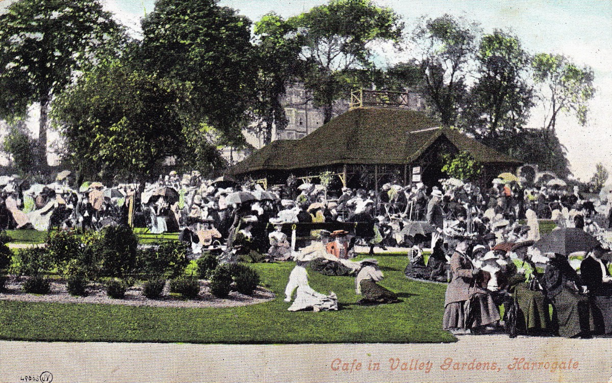 Tea House and Lawn Chairs c.1910*