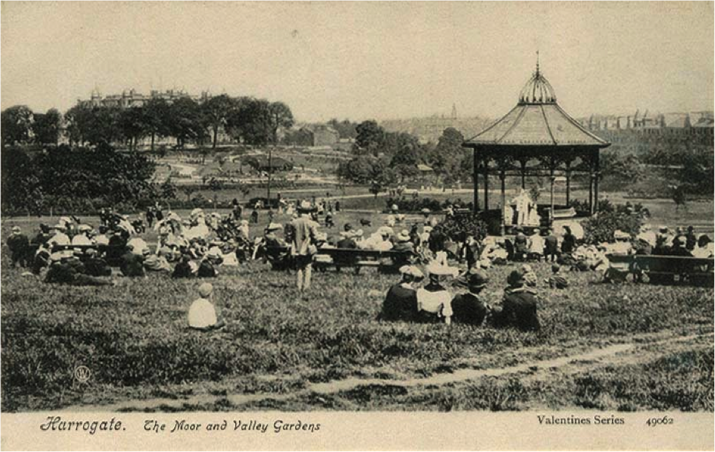 Valley Gardens looking East c.1911*