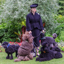 Mistress and Dogs  by Graham Roberts