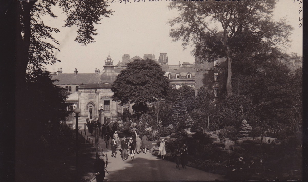 Pump Room from Valley Gardens*