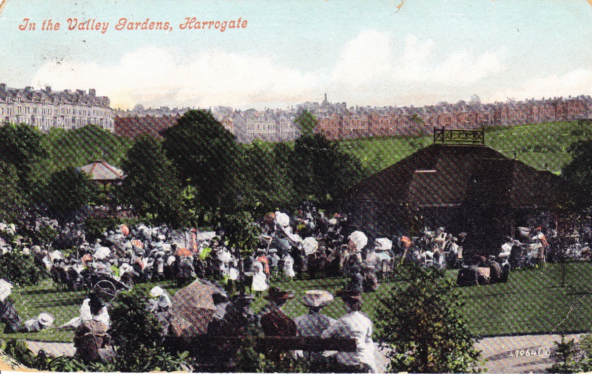 Tea House c.1908 with Advertisement on back*