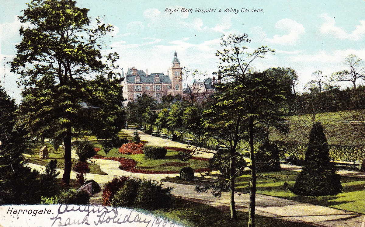 Royal Bath Hospital and Valley Gardens c.1905*